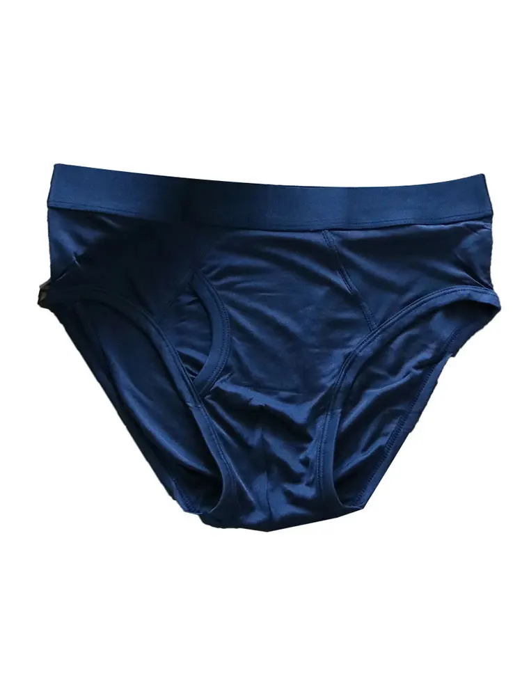 1 PC 100% czysty jedwab dzianiny bielizna męska majtki rozmiar L XL 2XL 3XL SG105 — zdjęcie 2