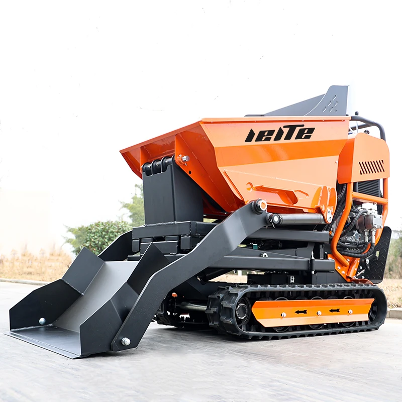 

Multi-functional Customized Farm Construction Rotation 0.5 Ton Crawler Mini Dumper 500kg Hydraulic Mini Tracked Dumpers