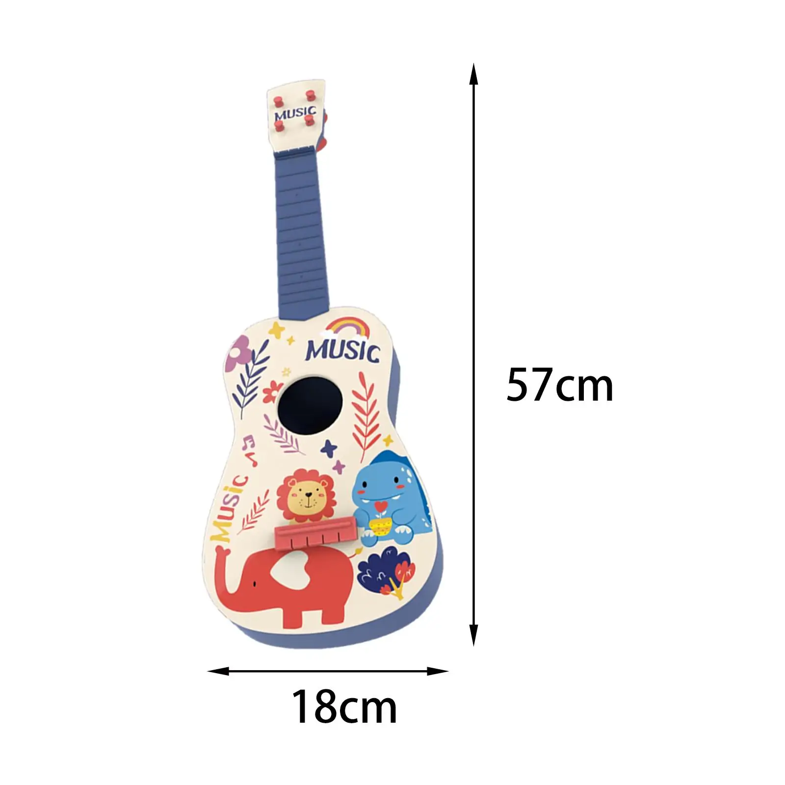 Kids Toy Ukulele Music Art Educational Instrument Toy Developmental Baby Toys for Christmas Gift