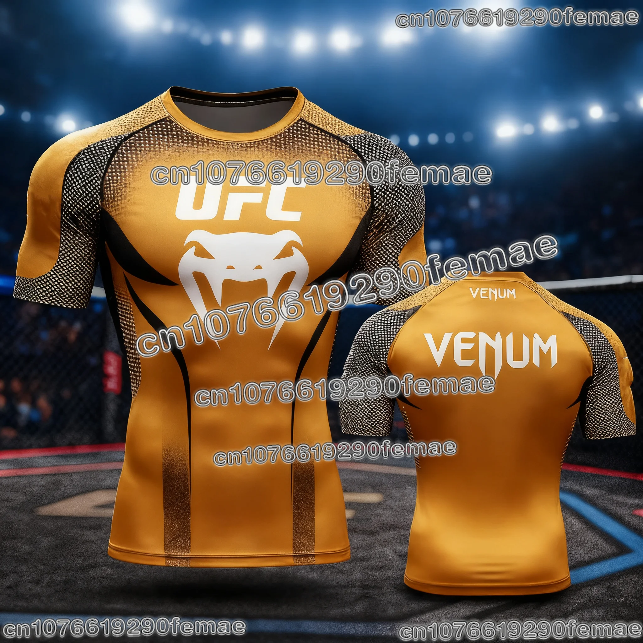 UFC مقاتلة تي شيرت للرجال ثلاثية الأبعاد طباعة قصيرة الأكمام س الرقبة اللياقة البدنية الصالة الرياضية تجريب رداء علوي غير رسمي لملابس الشارع الرياضية الصيفية