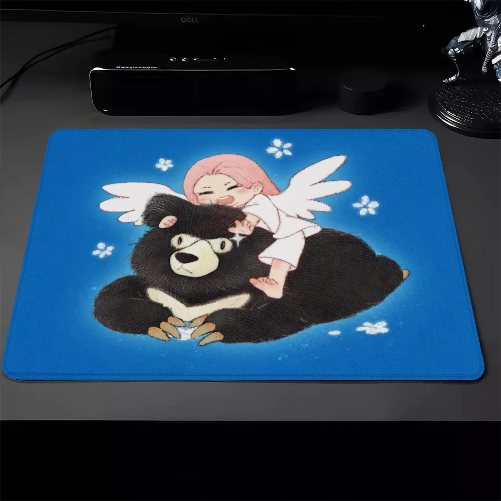 Angels and Animals GAMING MOUS PAD Small Keyboard Mat Mousepad Gamer Magic Mouse Mats Pc Accessories Pad on the Table Mausepad