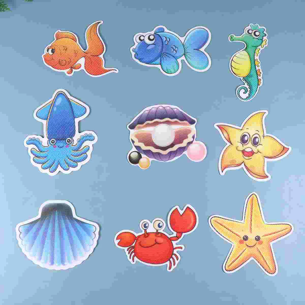 Shower Floor Non Slip Stickers Bathtub Bathroom Water Proof Child Animal Appliques