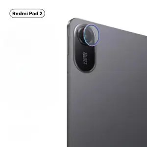 Bilashmart Phone Camera Lens Protectors Xiaomi Redmi Pad 2 Back Metal Ring Glass REDMI Pad2 11inch 2025 Protective Case Cover