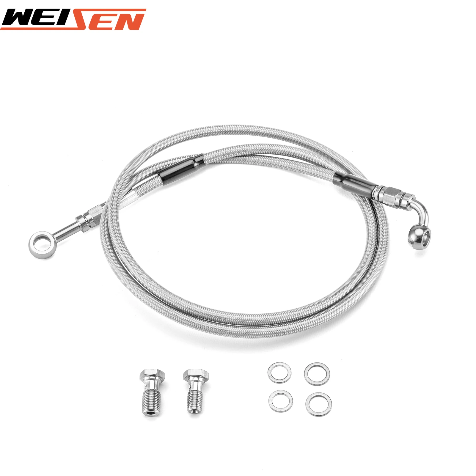 For Softail &Dyna Low Rider/Street Bob/Super Glide Motorcycle Hydraulic Front Brake Line Kit Cable Kit Handlebar Accessories