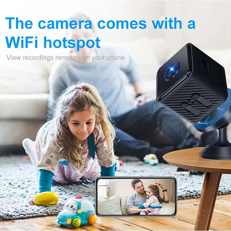 1080P Hd Mini Wifi Camera Smart Home Beveiliging Camcorder Nachtzicht Professionele Bewegingsdetectie Draagbaar