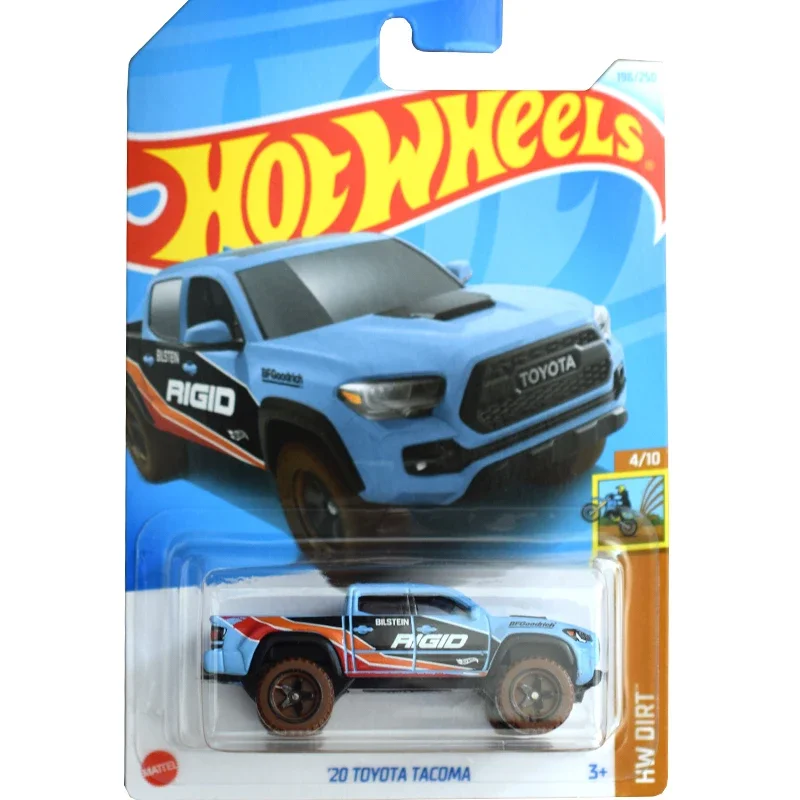 24L Hot Wheels Car Let\'s Race Boys Toys 1:64 Diecast Motorcycle Ducati Pontiac Firbird Toyota Tacoma Formula Vehicles Model Gift