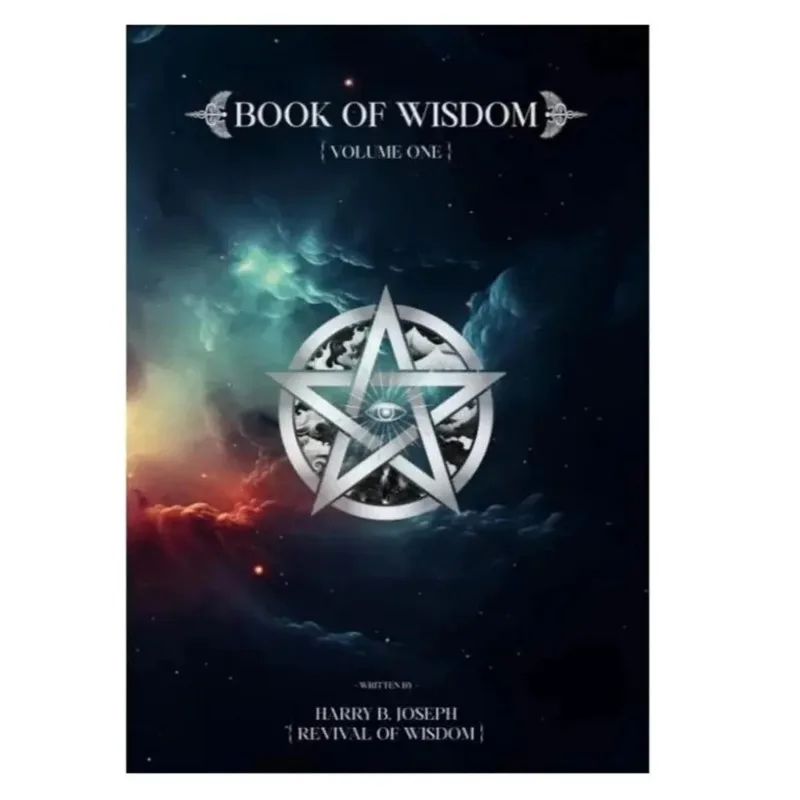 2026BOOK OF WISDOM Themed Notebook with Wisdom Eye Cover for Self Reflection and Philosophy Learning