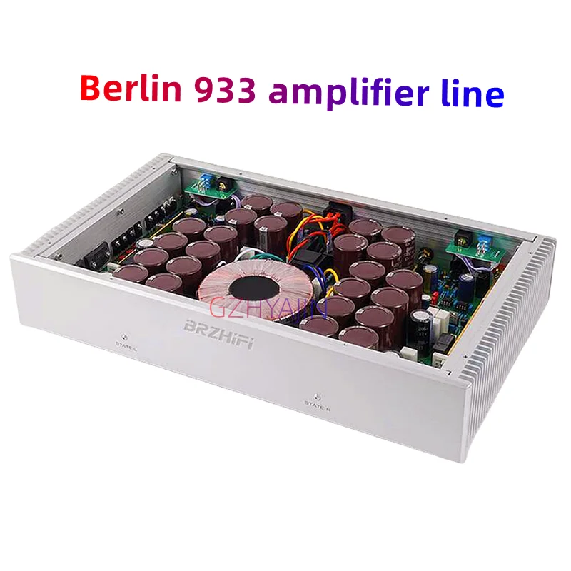 Latest Refer to the classic Berlin 933 amplifier circuit, Class AB fever pure rear stage amplifier complete machine