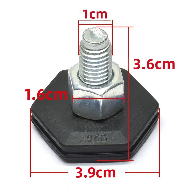 drum washing machine foot non-slip adjustment screw