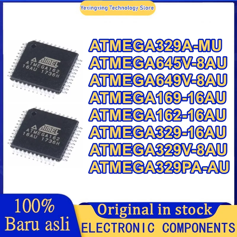 ATMEGA329A-MU ATMEGA329PA-AU ATMEGA645V-8AU ATMEGA649V-8AU ATMEGA169-16AU ATMEGA162-16AU ATMEGA329-16AU ATMEGA329V-8AU in stock