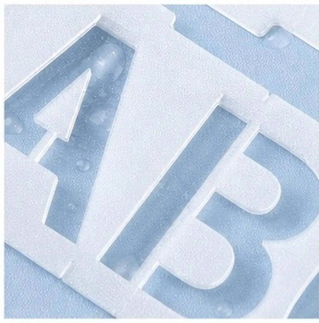 1Set DIY Alphabet Number Stencils English Letters Painting Templates Plastic Reusable Drawing Stencils Educational