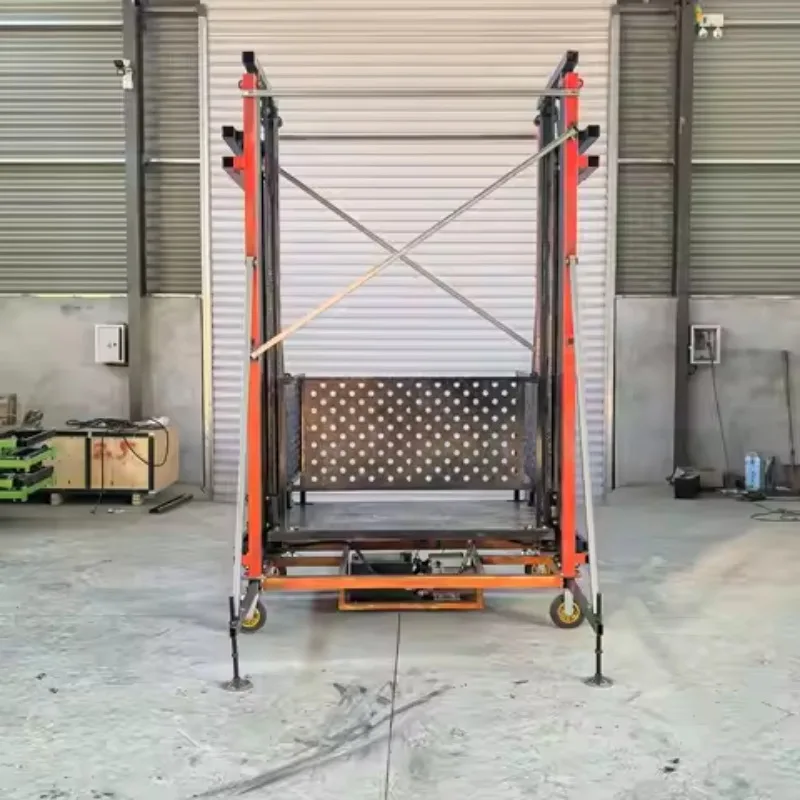 CE-gecertificeerd elektrisch steigers met veiligheidssysteem Automatische bediening van 500 kg voor bouwonderhoudswerkzaamheden