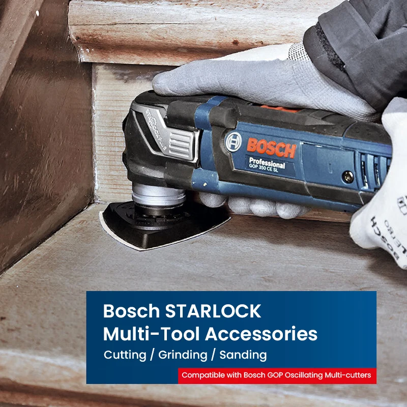 Bosch Starlock Oszillierendes Sägeblatt Oszillierende Multitool-Klingen Zubehörset für Bosch Gop Series Renovator Elektrowerkzeug