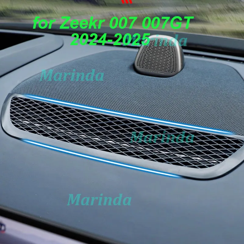 

Car Dashboard Air Outlet Frame for Zeekr 007 007GT 2024-2025 Instrument Air Conditioner Outlet ABS Cover Interior Accessories
