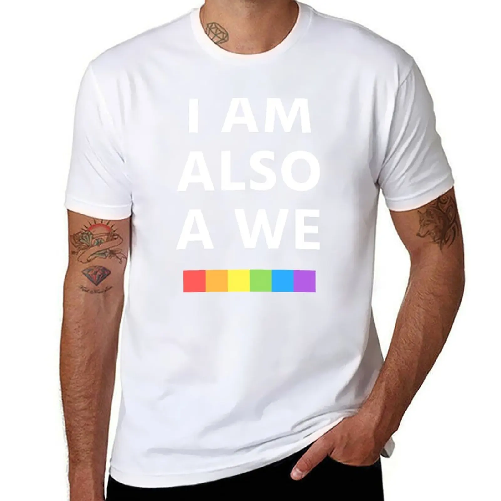 

I am also a we (Sense8) T-Shirt man t shirt cotton man t shirt summer T-Shirt