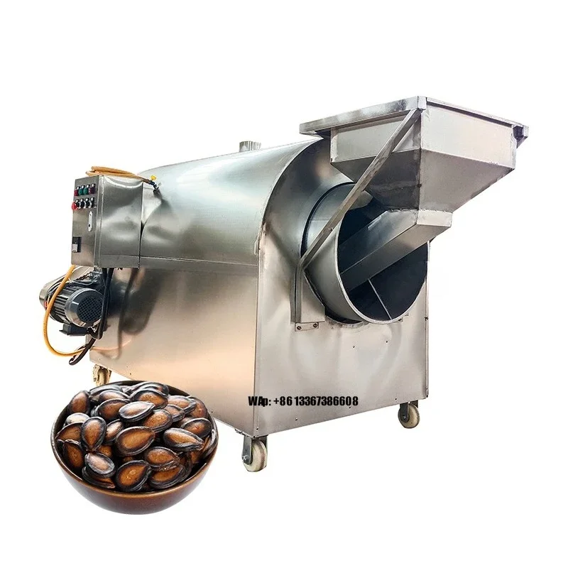 SUS304 nut seed steam peeling machine cashew nut hot drying frying processing equipment for processing nut processing machine