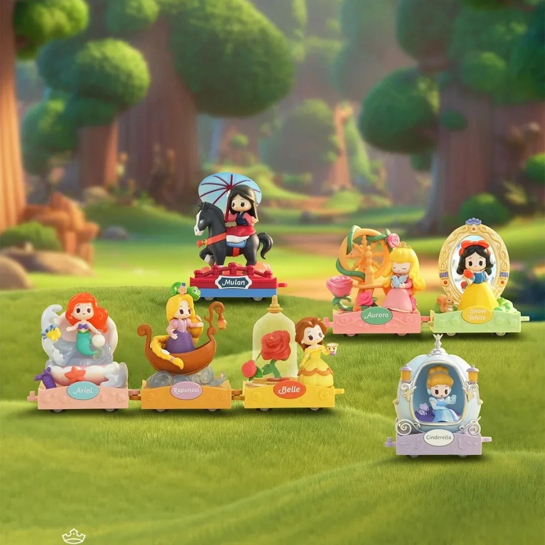 

Genuine Disney Princess D-Baby Series Romantic Parade Blind Box Figure Tide Play Toy Ornaments Decorate Girls' Birthday Gifts
