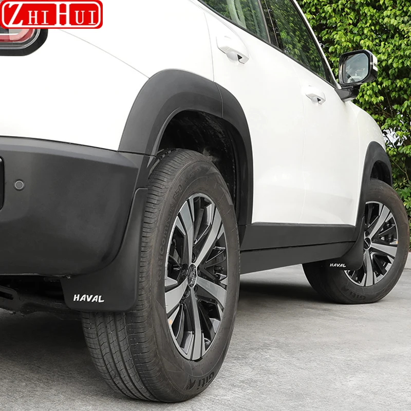 For Haval Dargo I 2022-2024 1st Gen Car Mudguards Plastic Fender Cover Flares Splash Guard Cover Exterior Mud Flaps Accessories