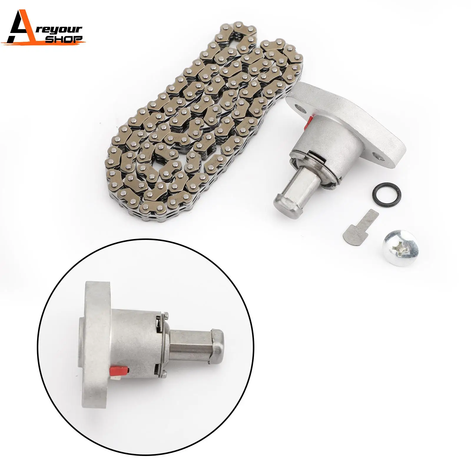 Areyourshop For Honda TRX400EX & TRX400X 1999-2014 Fourtrax Sportrax Timing Cam Chain Tensioner Lifter Assy Engine Parts