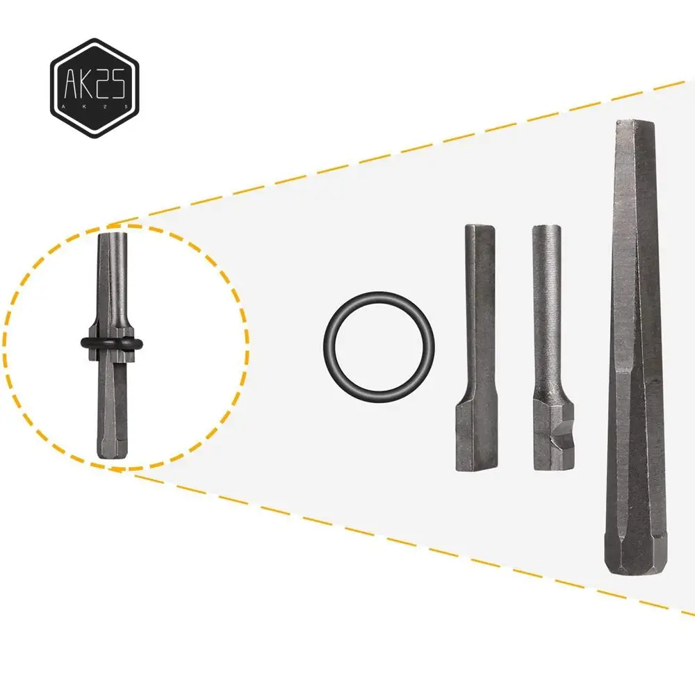 

AK25-5Pcs Stone Splitter Wedge, Iron Stone Splitter Clip, Quarrying Tool, Electric Hammer, Head