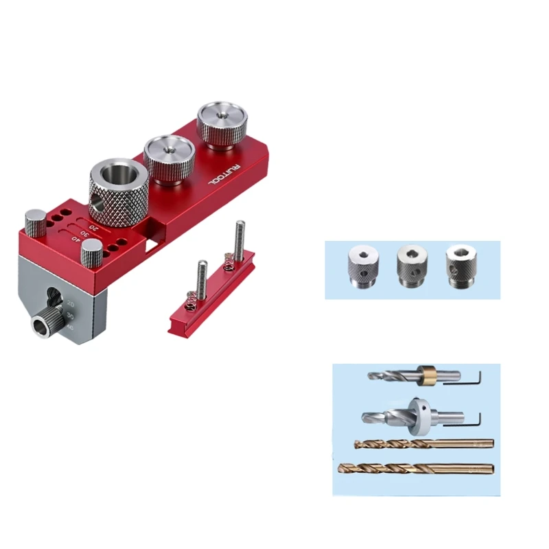 Y6GD Easy To Use Multiple Size Drilling Guide Set For Precise Aluminum Profile Holes