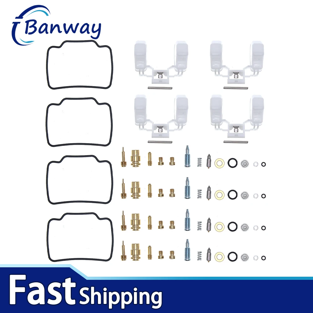 

Carburetor Repair Kit Set for Suzuki GSXR750 1985-1987 Carb Rebuild 4 Kits 20-GSXR750ECR