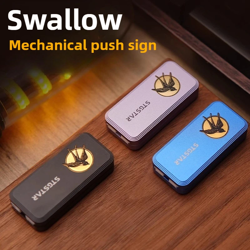 

Ласточка EDC Dingding, плотная трещотка, механическая алюминиевая сплав, нажимная пластина на кончиках пальцев, декомпрессионная настольная игрушка