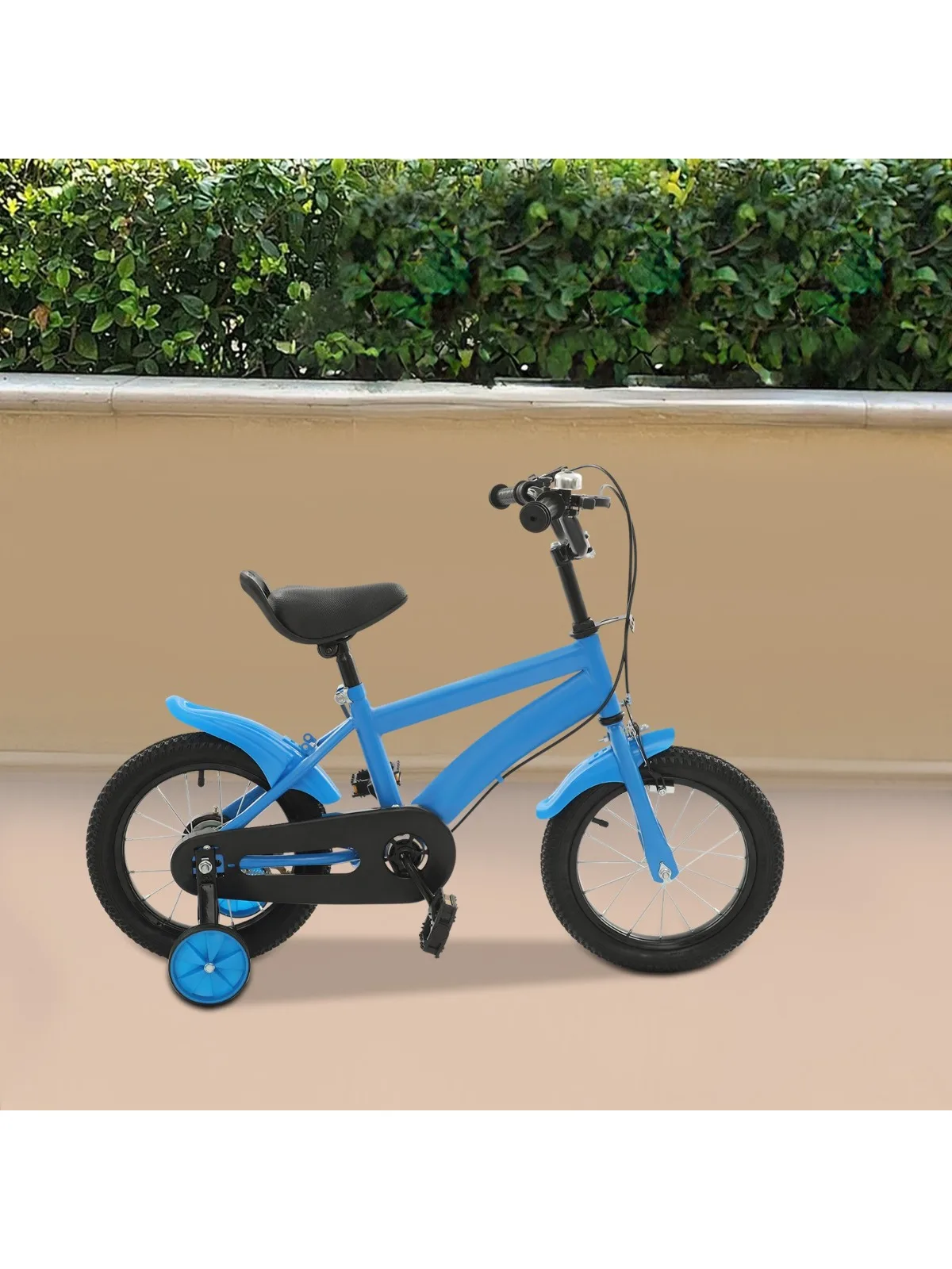 AliExpress Kids Bike 14 Inch Children Bicycle Boys Girls Kids Bike Unisex with Safety Training Wheel for 3-6 Years Old