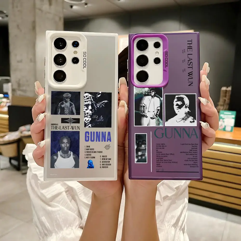 G-Gunna Rap Trap Cool Phone Case For Samsung Galaxy S25 Edge S24 S23 S22 S21 S20 Ultra Funda Silicone Silver Cover