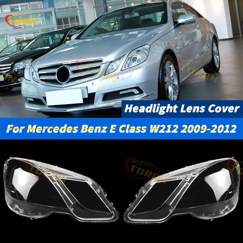 

Для Mercedes-Benz E Class W212 2009-2012 автомобильная фара, крышка объектива, пылезащитный чехол для фар, автомобильные аксессуары, автозапчасти