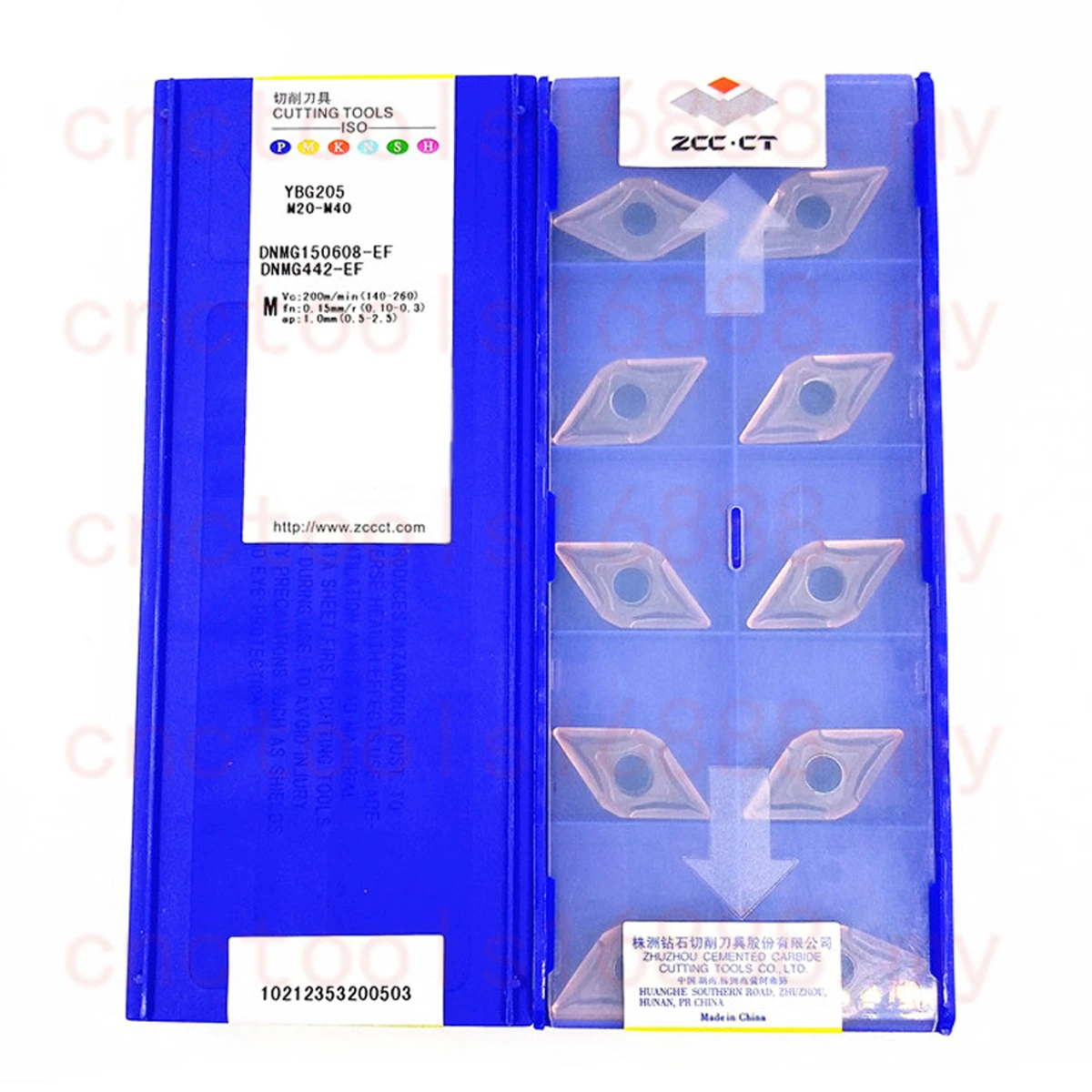 ZCC.CT DNMG110404 DNMG110408 DNMG150404 DNMG150408 DNMG150604 DNMG150608 DNMG150612 YBG202 YBG205 YBM253 YBM153 Carbide Insert