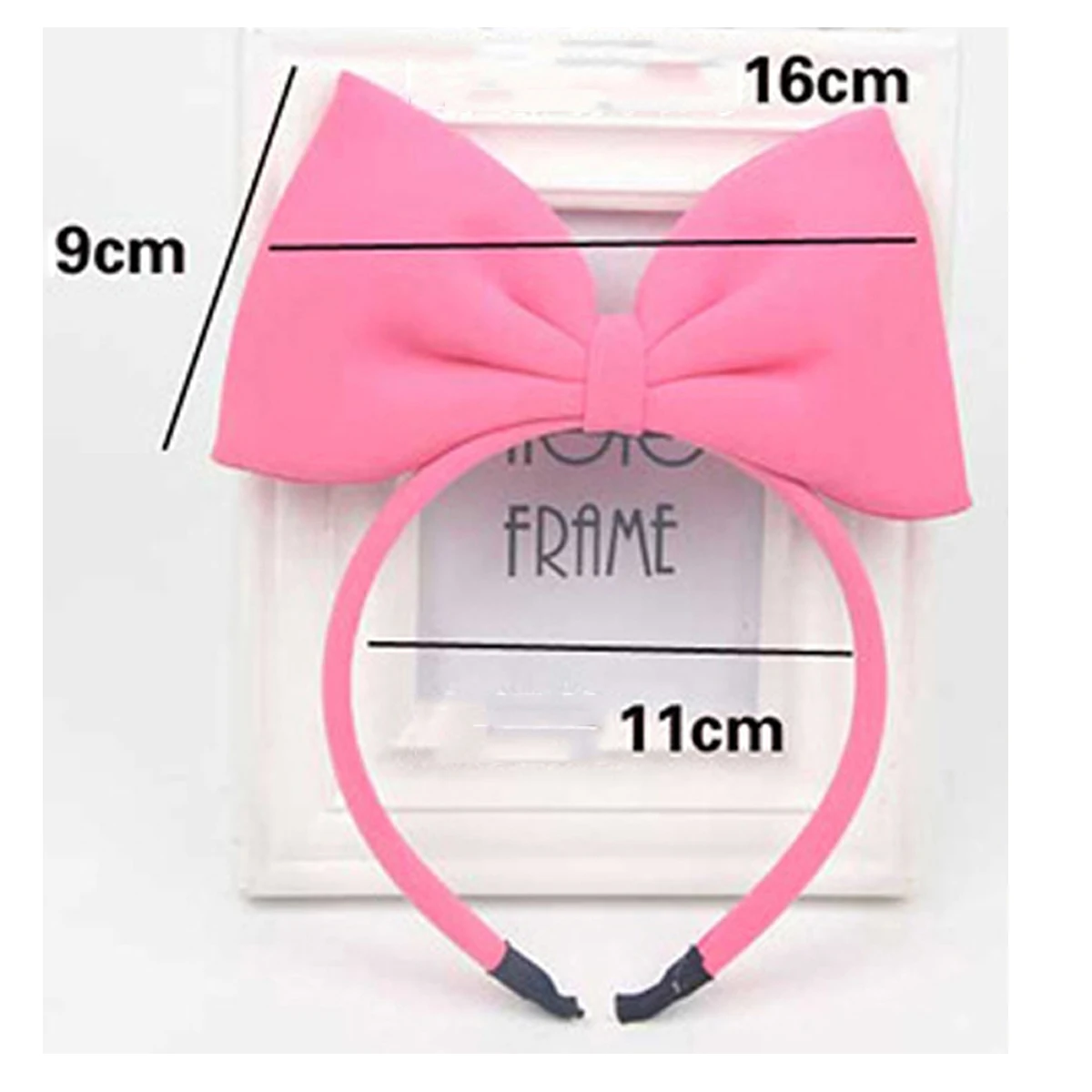 Big Bow Hairband Snow White Headband For Women Girls Fashion Bow Hair Hoop Cosplay Decoration Christmas Party Cloth Hair Band