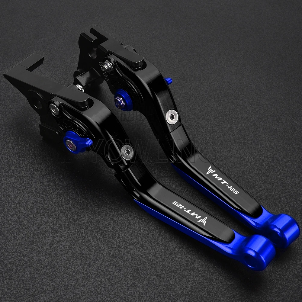 For Yamaha MT125 Motorcycle Adjustable Handle Brake Clutch Lever MT 125 2014 2015 2016 2017 2018 2019 2020 2021 2022 2023 MT-125