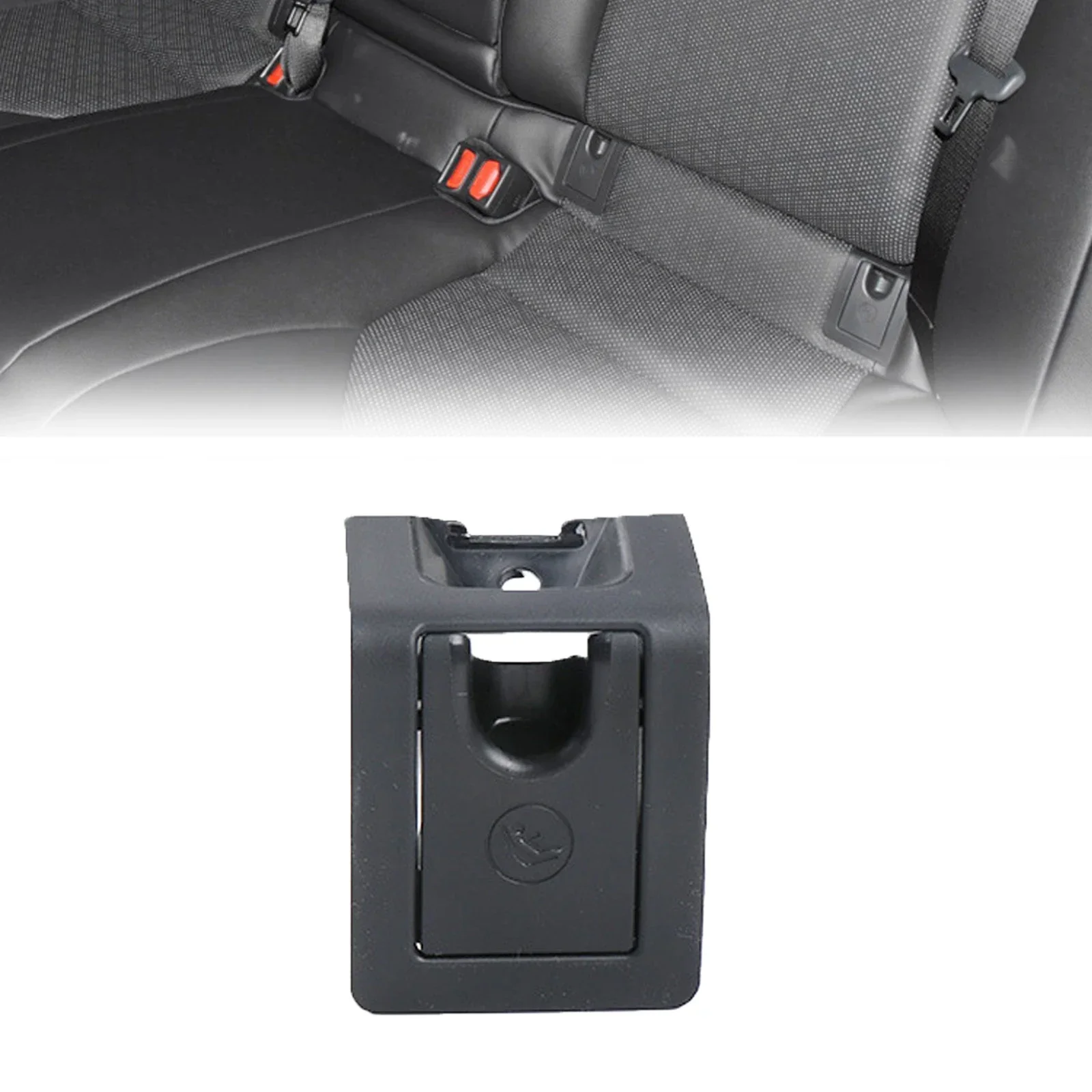 

Car Rear Child Seat Hook Anchor ISOFix Cover For Toyota For Camry 2017 For Avalon 2019 Belt Cover Cap Car Accessories