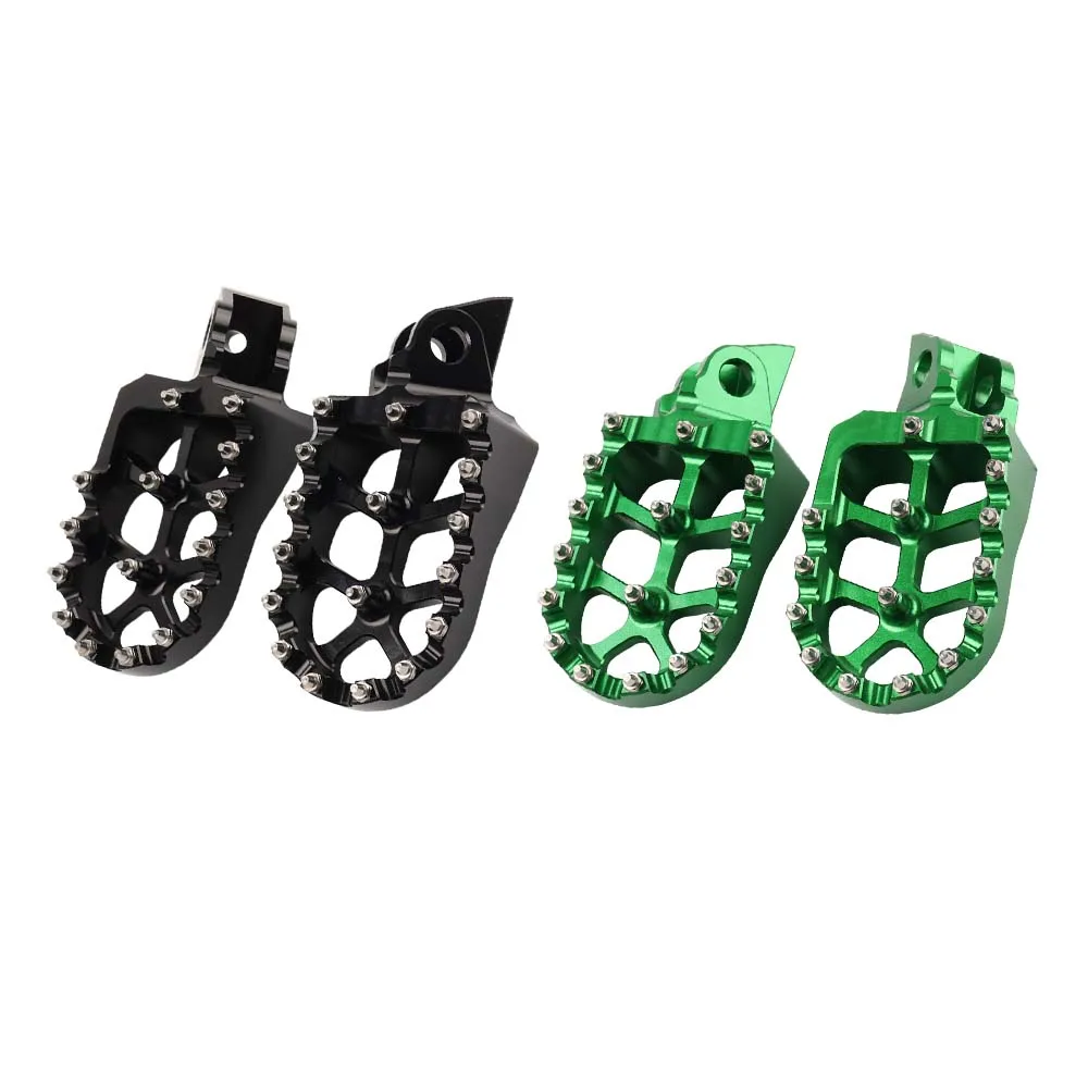 Für Kawasaki KX65 KX80 KX85 KX100 KX112 KLX140 KLX140L KLX140G Motorradzubehör Fußrasten Fußstützen Pedale – Detail 8