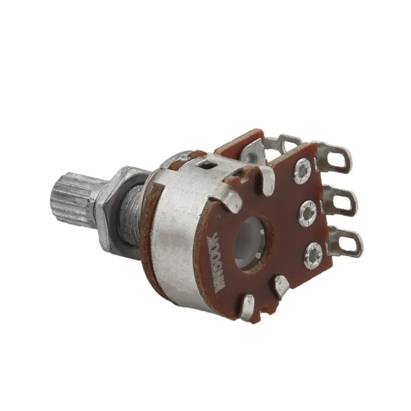 ABLB-10Pc MN500K Dual Blend Balance Potentiometer(POT) Guitar Bass Volume Tone Control Switch