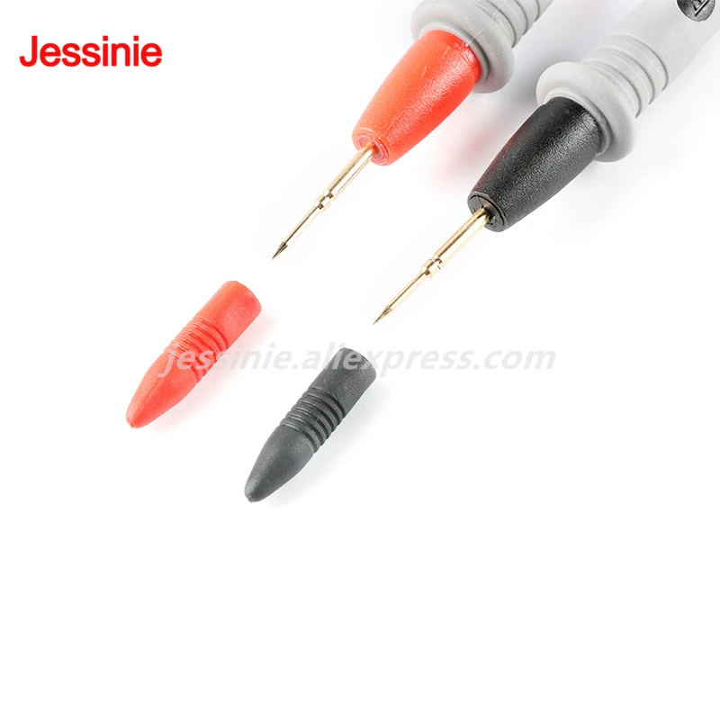 1 زوج العالمي التحقيق موصلات اختبار دبوس ل الرقمية المتعدد إبرة تلميح متر متعدد متر تستر الرصاص التحقيق سلك القلم كابل W13