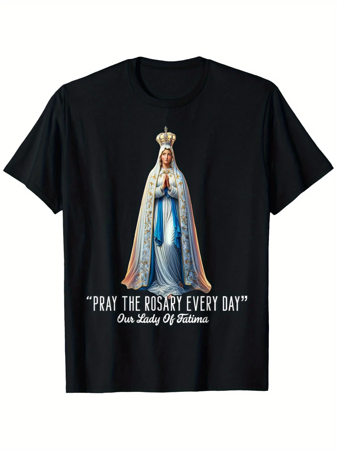Our Lady of Fatima Marian Catholic T-Shirt