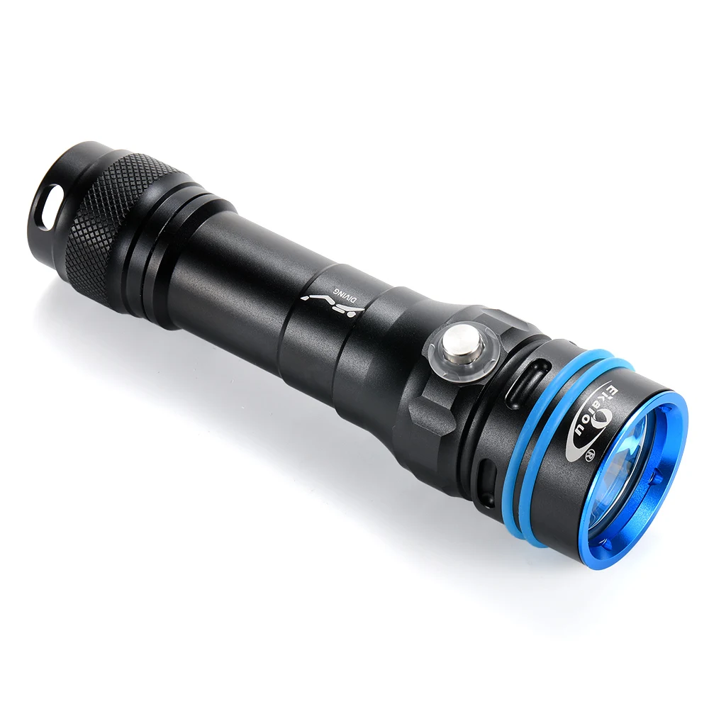 2025 جديد SFT40 LED الغوص مصباح يدوي 3000 لومينز مقاوم للماء الشعلة تحت الماء أعماق البحار الصيد الأسماك الغوص أداة ضوء