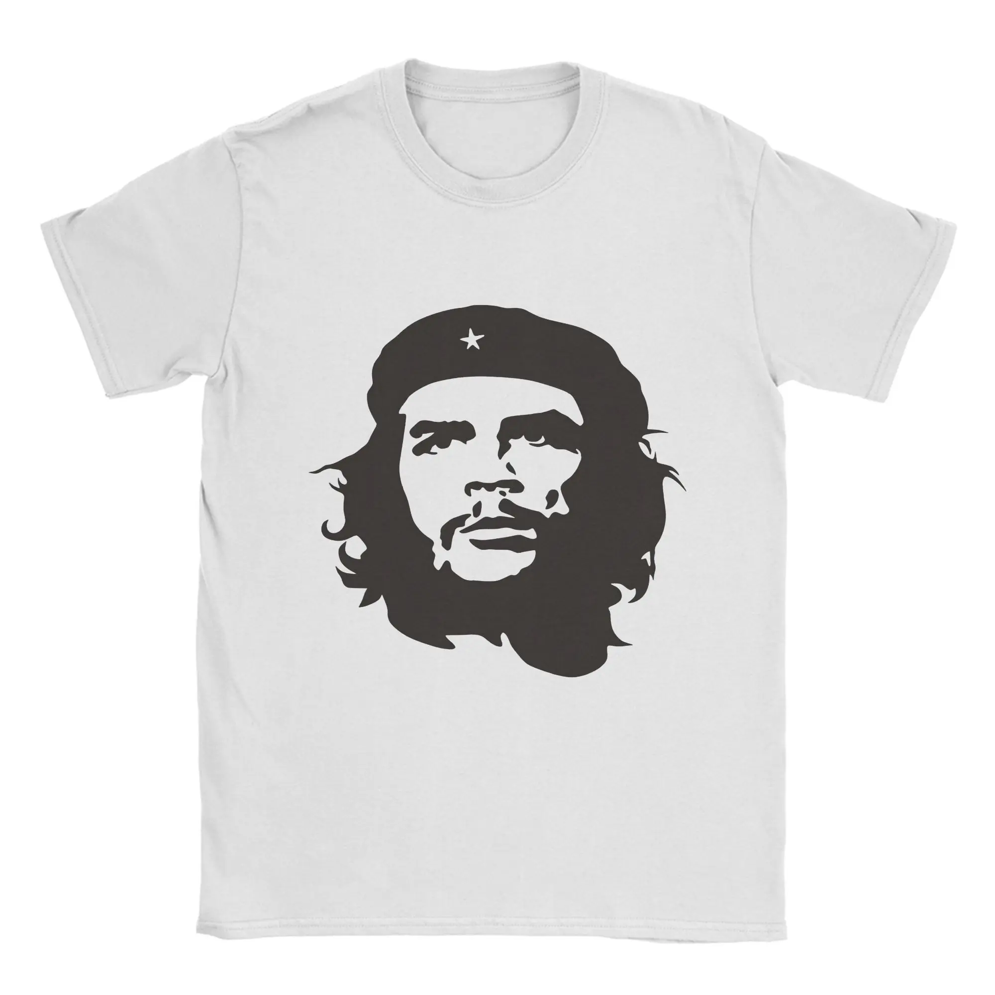 New Che Guevara Print T-shirt - Summer 2026 Hip Hop T-shirt - Men's Clothing - Short Sleeve Retro High-Quality T-shirt