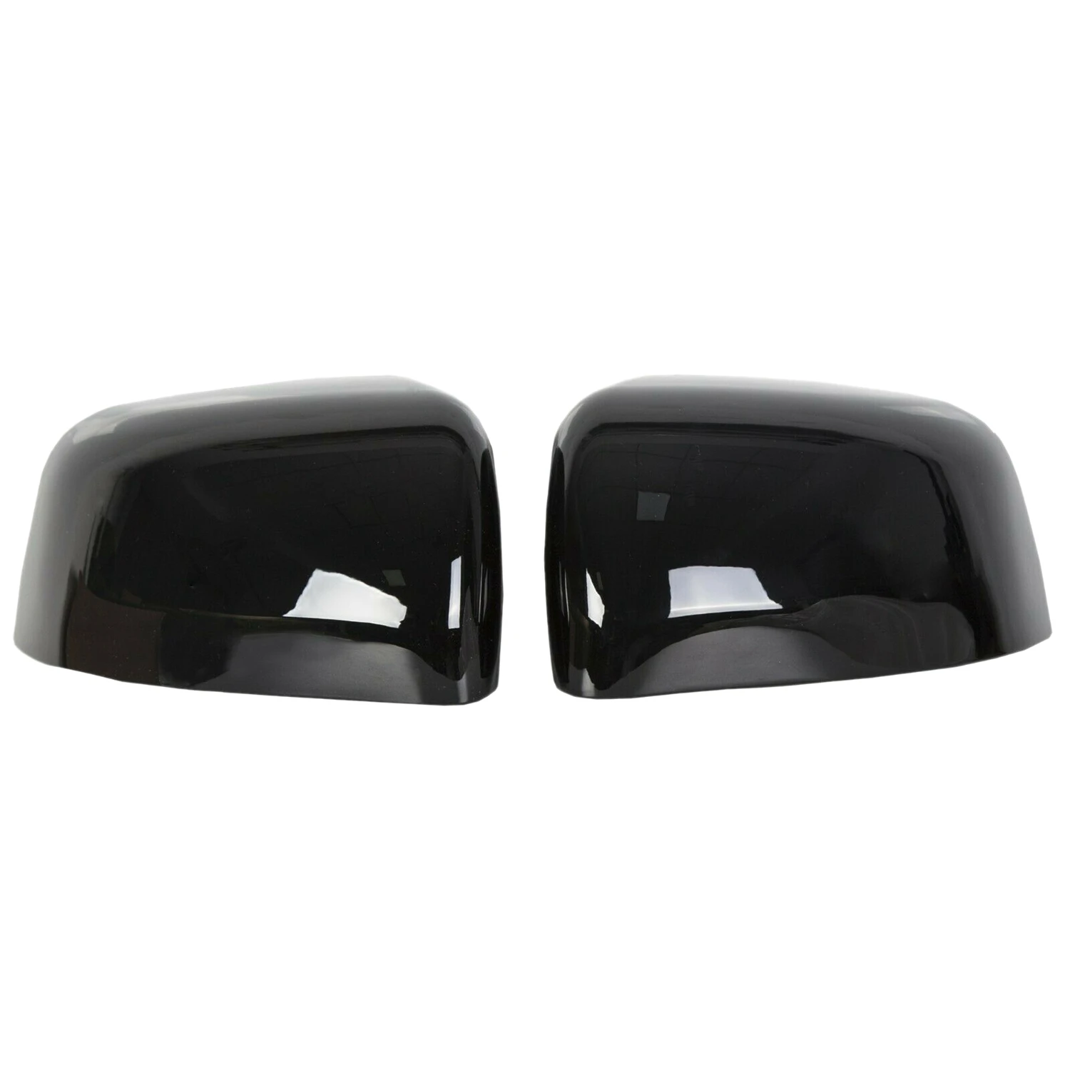 

2Pcs Rearview Side Mirror Cover Cap Gloss Black Wing Mirror Styling for Jeep Grand Cherokee Dodge Durango 2011-2019