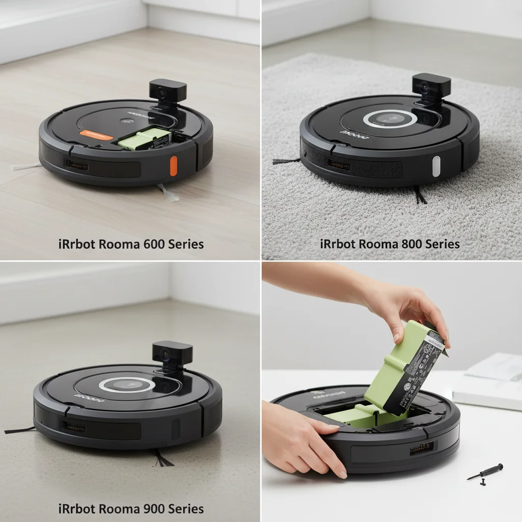 14.4V 6500mAh Li Ion Battery For IRobot Roomba Cleaner 900 800 700 600 Series 960 980 981 965 895 890 860 695 692 690 680 675bat