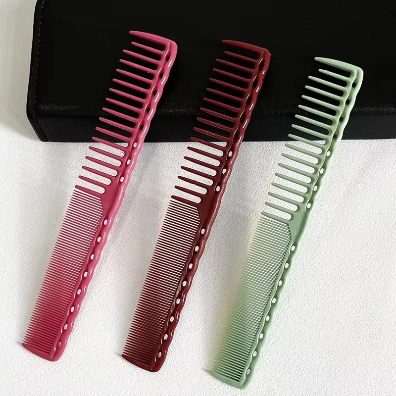 Hair Cutting Comb Hairdressing Combs Hairstylist Professional Long Hair Sparse Teeth Salon Styling Tools Haircut Hairbrush Y0927