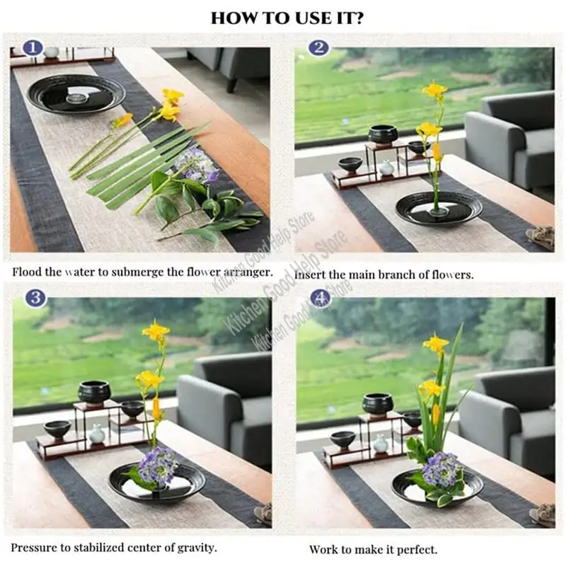 

Flower Frogs For Arrangements Holder Flower Frog Stainless Steel Pin Frog For Classroom, Home, Office 0.9 Inch Metal 24 Piece-A7