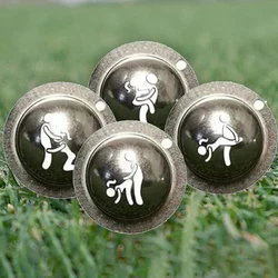 Golf Ball Marker Stamp Stencil Custom Tool For Men Funny Adult Golf Ball Marker Stamper Alignment Drawing Tool