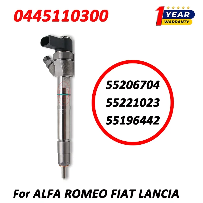 

0445110300 Diesel Fuel Injector Nozzle 55206704 55221023 55196442 95517512 For ALFA ROMEO FIAT LANCIA