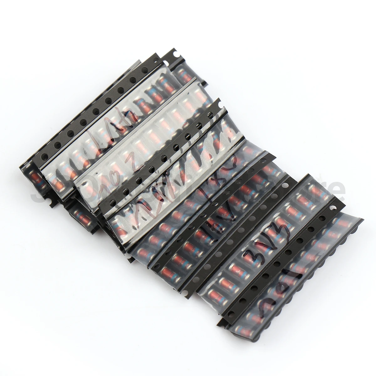 130Pcs 1W SMD Diode Kit LL41 Fast Switching Schottky Diode Assorstment Kit 13Values