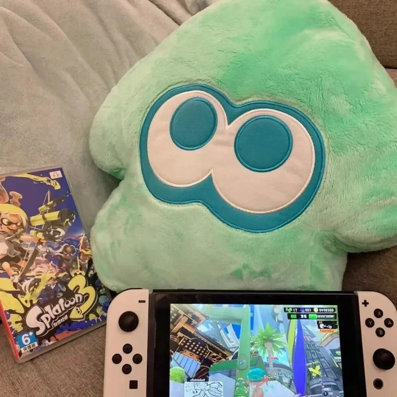 Cute Cartoon Splatoon Octopus Cuttlefish Throw Pillow Office Sofa Cushion Anime Squid Nap Pillow Stuffed Soft Plush Dolls Pillow