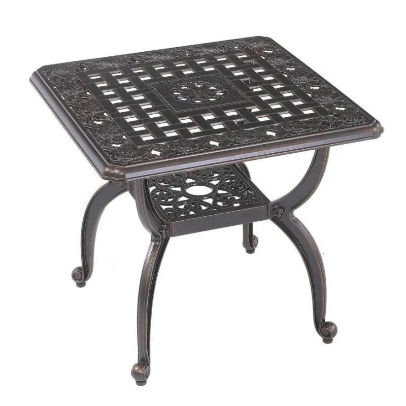 فيلا في الهواء الطلق حمام سباحة كرسي سطح السفينة مزيج الحديد المطاوع فندق كرسي مرتفع الظهر أريكة مع عجلات سرير الألومنيوم المصبوب ثلاثة P