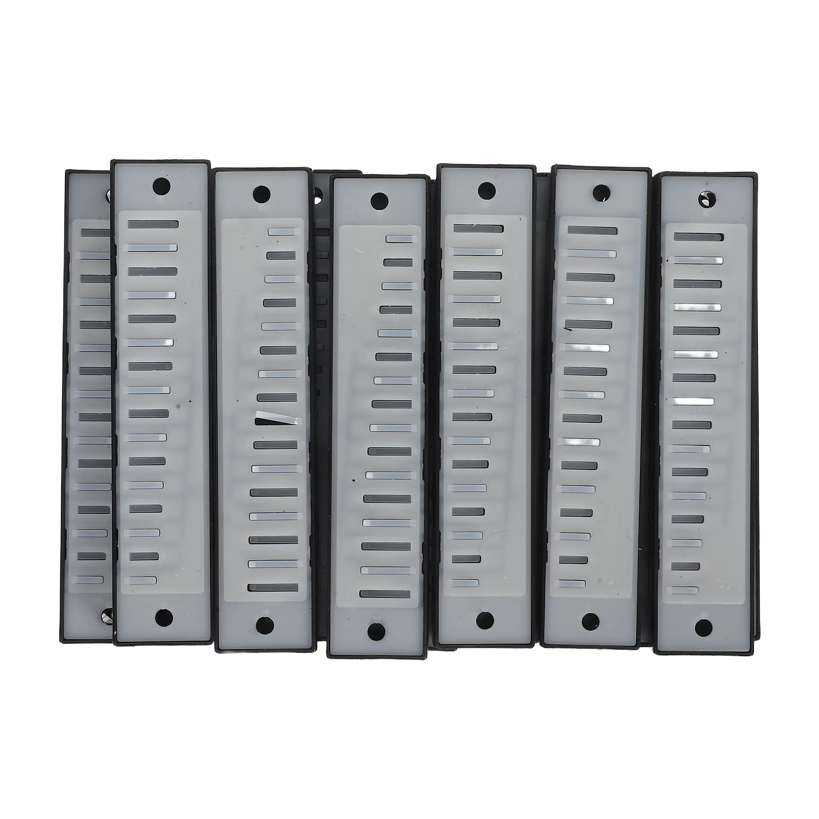 

20Pcs Kids Plastic Harmonica DIY Portable Musical Instruments Mouth Organ Beginners Educational Tool for Early Learning Kids